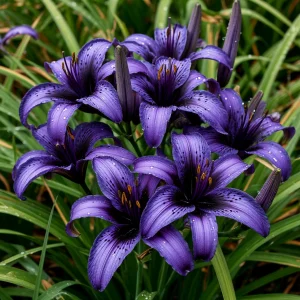 Лилейник Блю Айрис купить по цене от 324р. в интернет-магазине «Посадика» с доставкой почтой в в Снежинске и по всей России – [изображение №1].