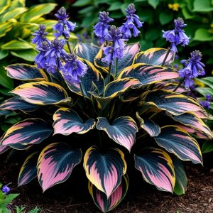 Хоста Пайн Эхо купить по цене от 699р. в интернет-магазине «Посадика» с доставкой почтой в в Снежинске и по всей России – [изображение №1].